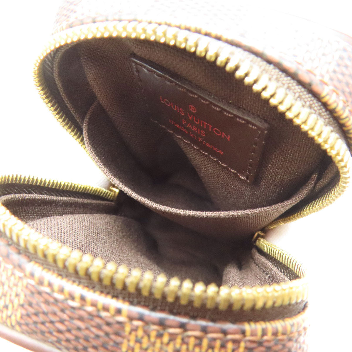 LOUIS VUITTON N61738 Etui Okapi PM Accessory pouch Damier canvas Ladies [Used]