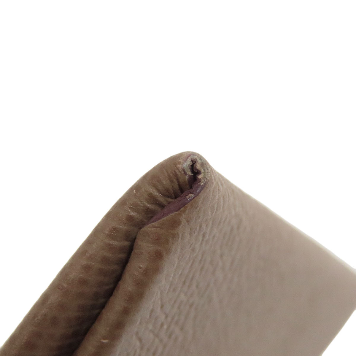 HERMES Bastia Etoupe SilverHardware coin purse Epsom Ladies [Used]