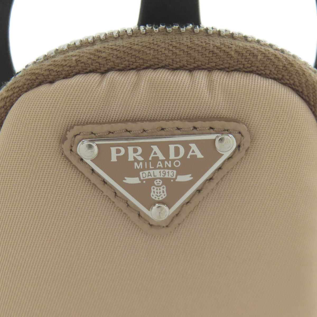 PRADA Logo Hardware Accessory pouch Nylon Ladies [Used]