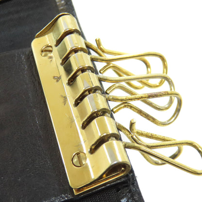 CHANEL COCO Mark GoldHardware key holder Grained Calfskin Skin Ladies [Used]