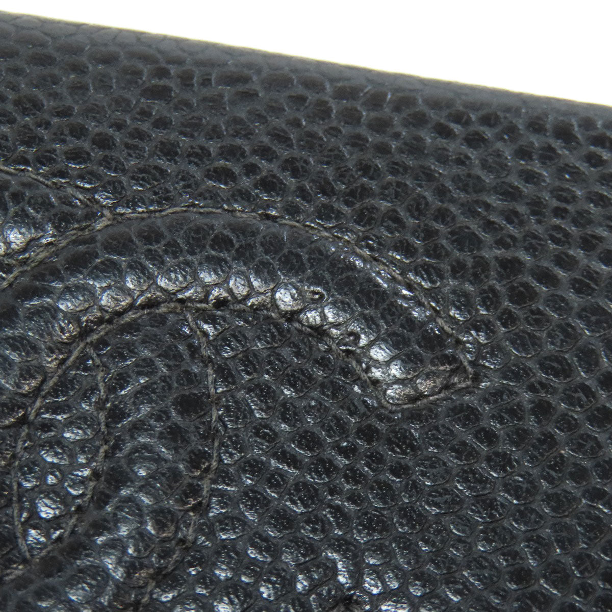 CHANEL COCO Mark GoldHardware key holder Grained Calfskin Skin Ladies [Used]