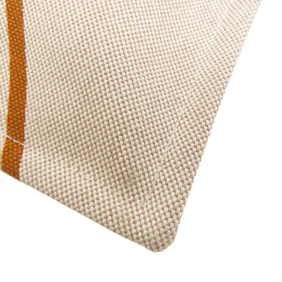 HERMES logo Accessory pouch Canvas Ladies [Used]