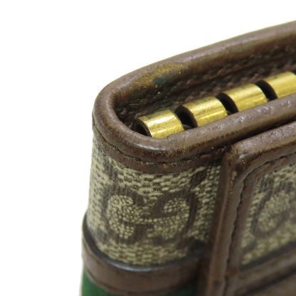 GUCCI 603732 Offdia GG Double G key holder Leather PVCLadies [Used]