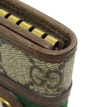 GUCCI 603732 Offdia GG Double G key holder Leather PVCLadies [Used]