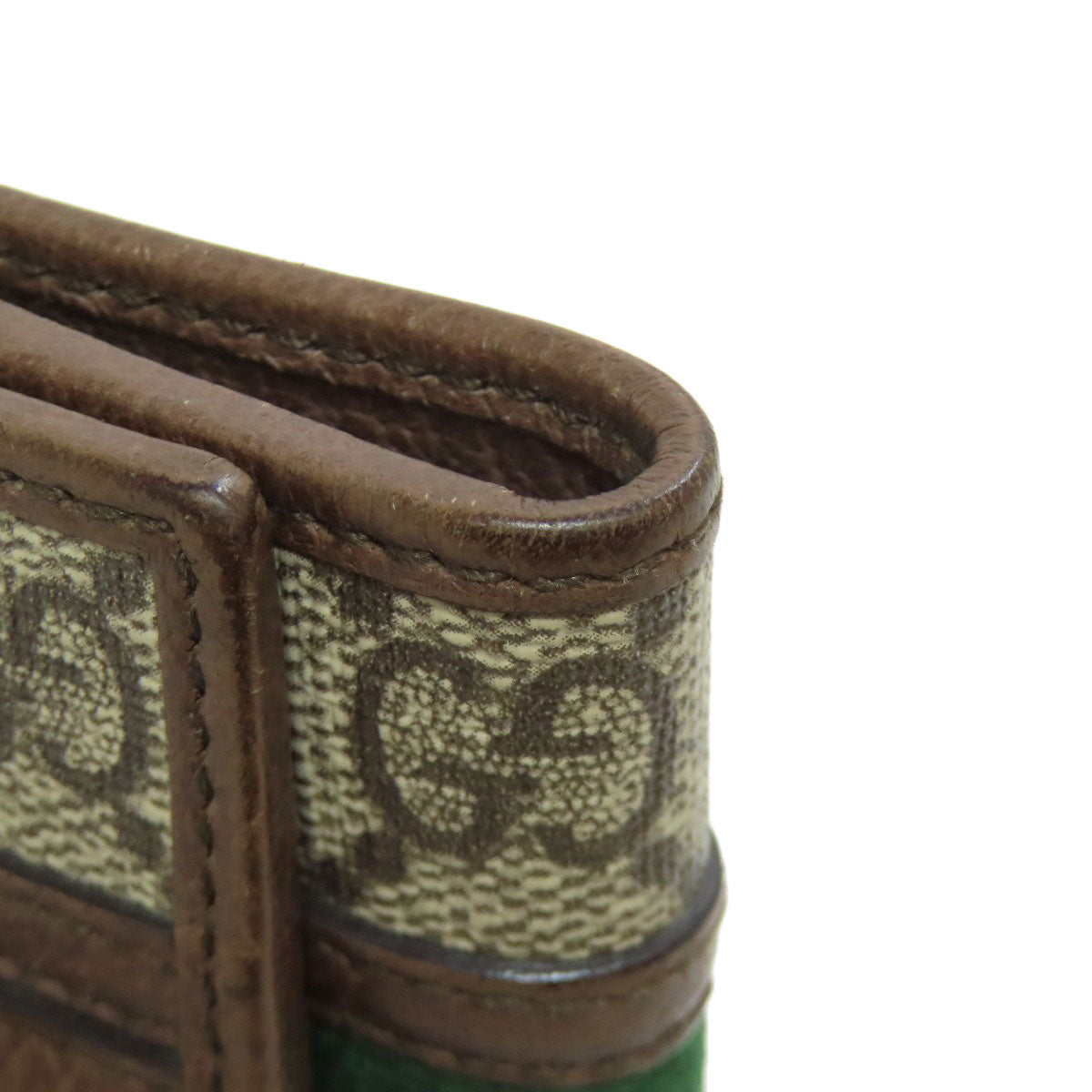 GUCCI 603732 Offdia GG Double G key holder Leather PVCLadies [Used]