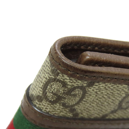 GUCCI 603732 Offdia GG Double G key holder Leather PVCLadies [Used]