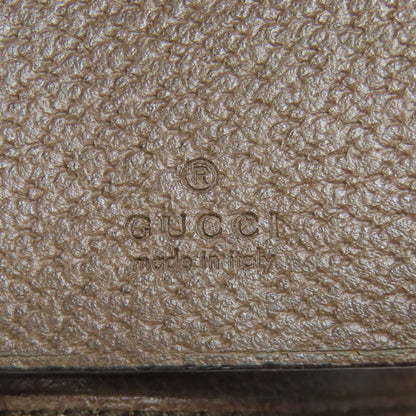 GUCCI 603732 Offdia GG Double G key holder Leather PVCLadies [Used]