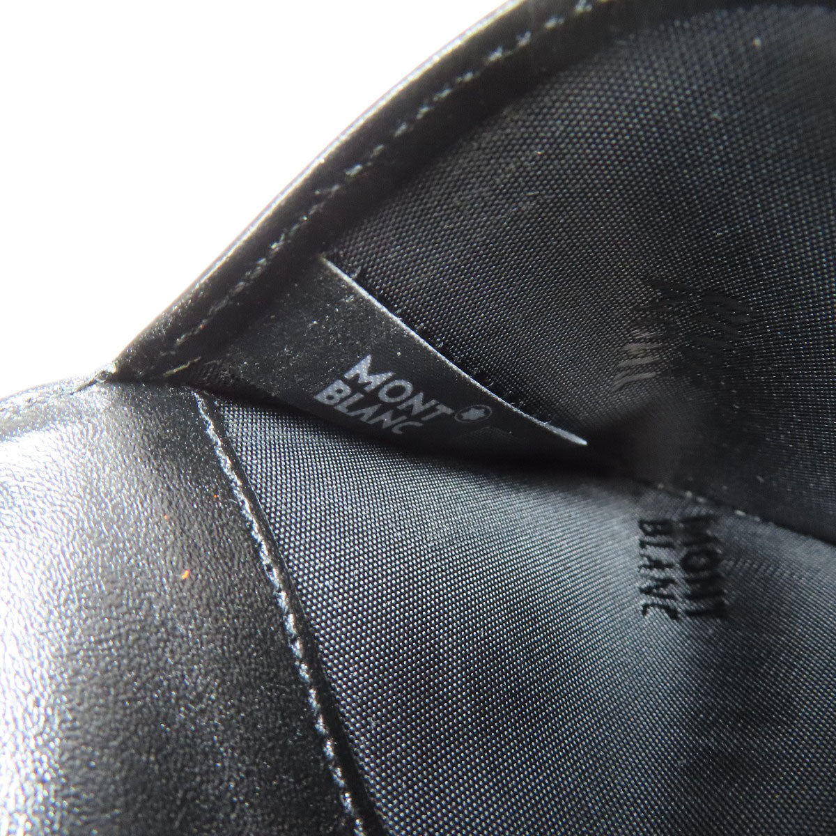 MONTBLANC   name card holder Card Case  Leather Ladies [Used]