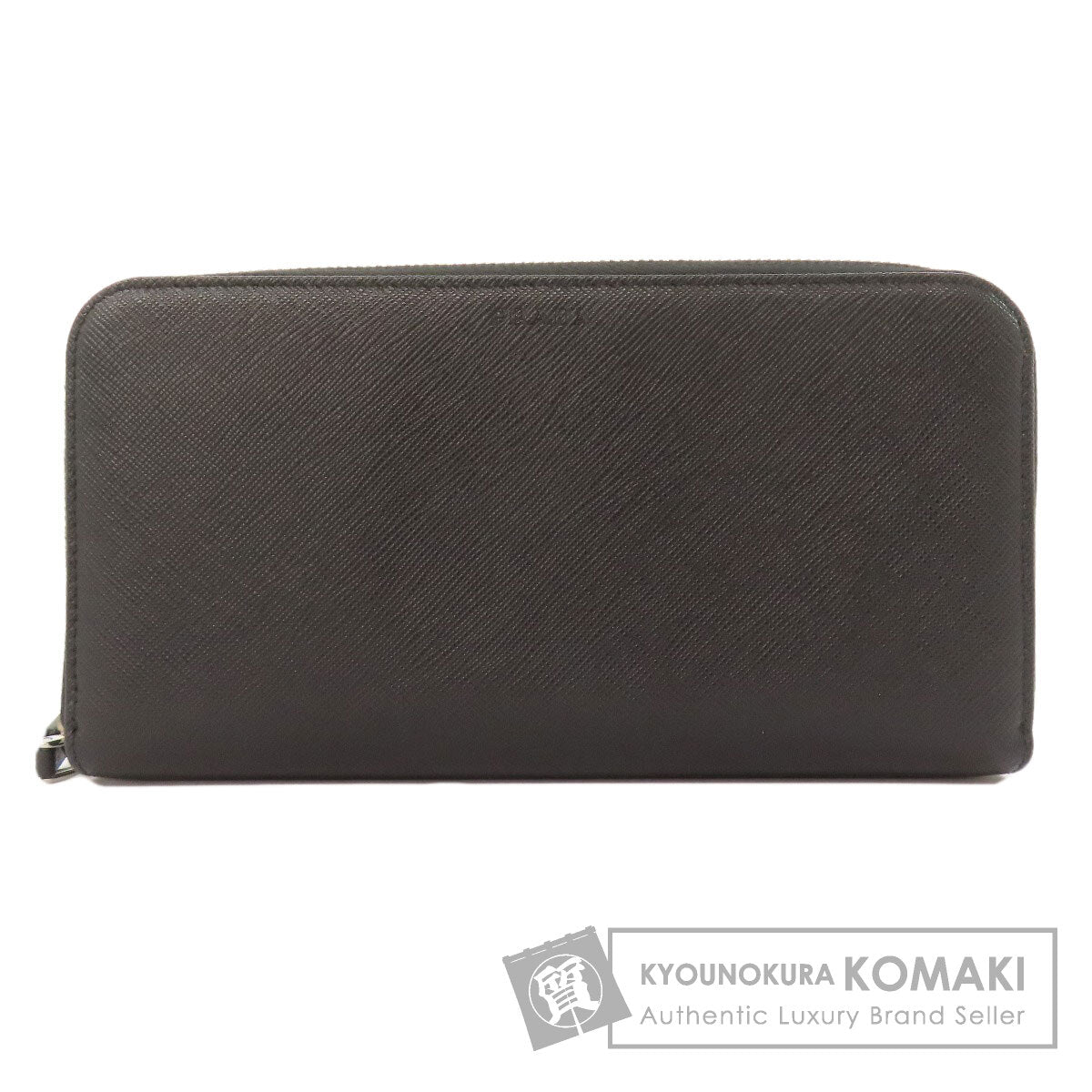 PRADA Zip Around Long wallet (with coin pocket) Safiano Ladies [Used]