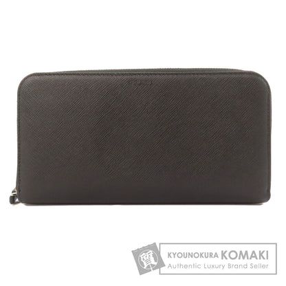 PRADA Zip Around Long wallet (with coin pocket) Safiano Ladies [Used]