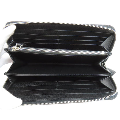 PRADA Zip Around Long wallet (with coin pocket) Safiano Ladies [Used]