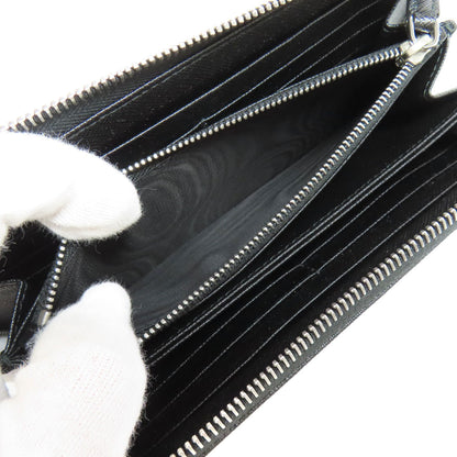 PRADA Zip Around Long wallet (with coin pocket) Safiano Ladies [Used]