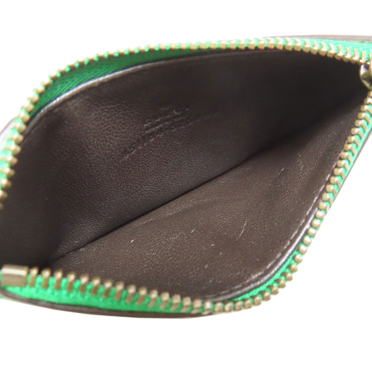 GUCCI 451184 Coin/Card Case Embossed Logo coin purse Calf Ladies [Used]