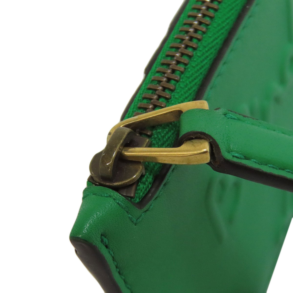 GUCCI 451184 Coin/Card Case Embossed Logo coin purse Calf Ladies [Used]