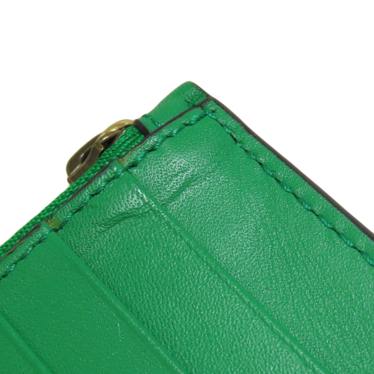 GUCCI 451184 Coin/Card Case Embossed Logo coin purse Calf Ladies [Used]