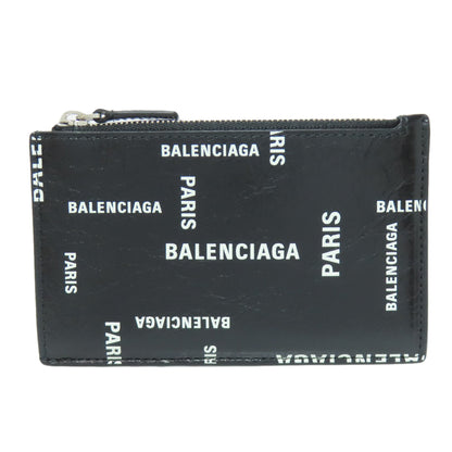 BALENCIAGA 640535 Coin Card Case coin purse Leather Ladies [Used]