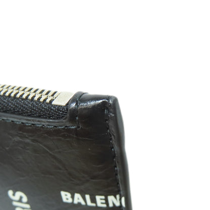 BALENCIAGA 640535 Coin Card Case coin purse Leather Ladies [Used]