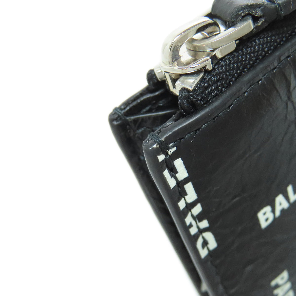 BALENCIAGA 640535 Coin Card Case coin purse Leather Ladies [Used]