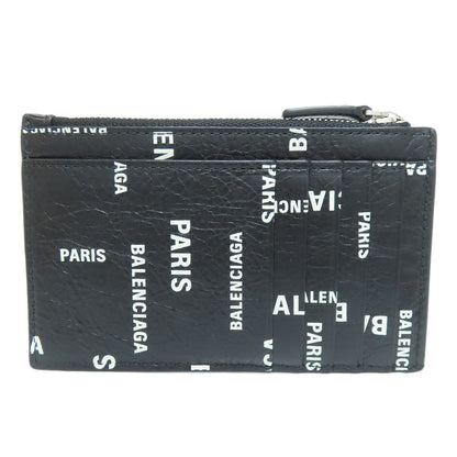 BALENCIAGA 640535 Coin Card Case coin purse Leather Ladies [Used]