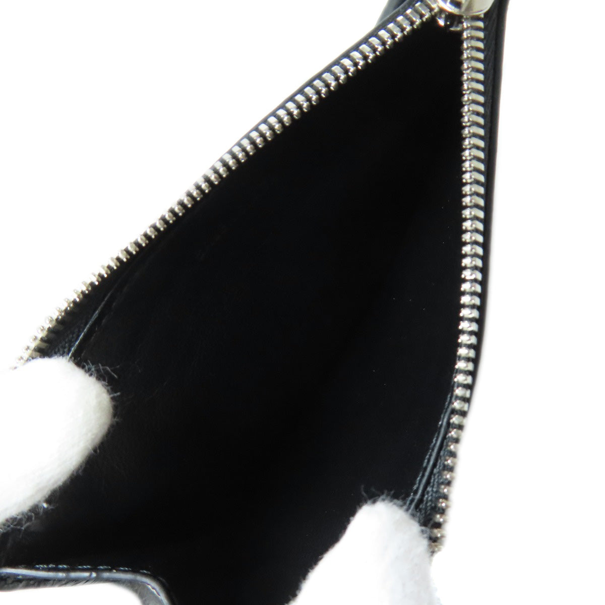 BALENCIAGA 640535 Coin Card Case coin purse Leather Ladies [Used]