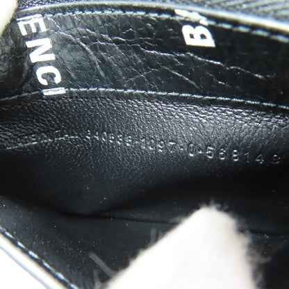 BALENCIAGA 640535 Coin Card Case coin purse Leather Ladies [Used]