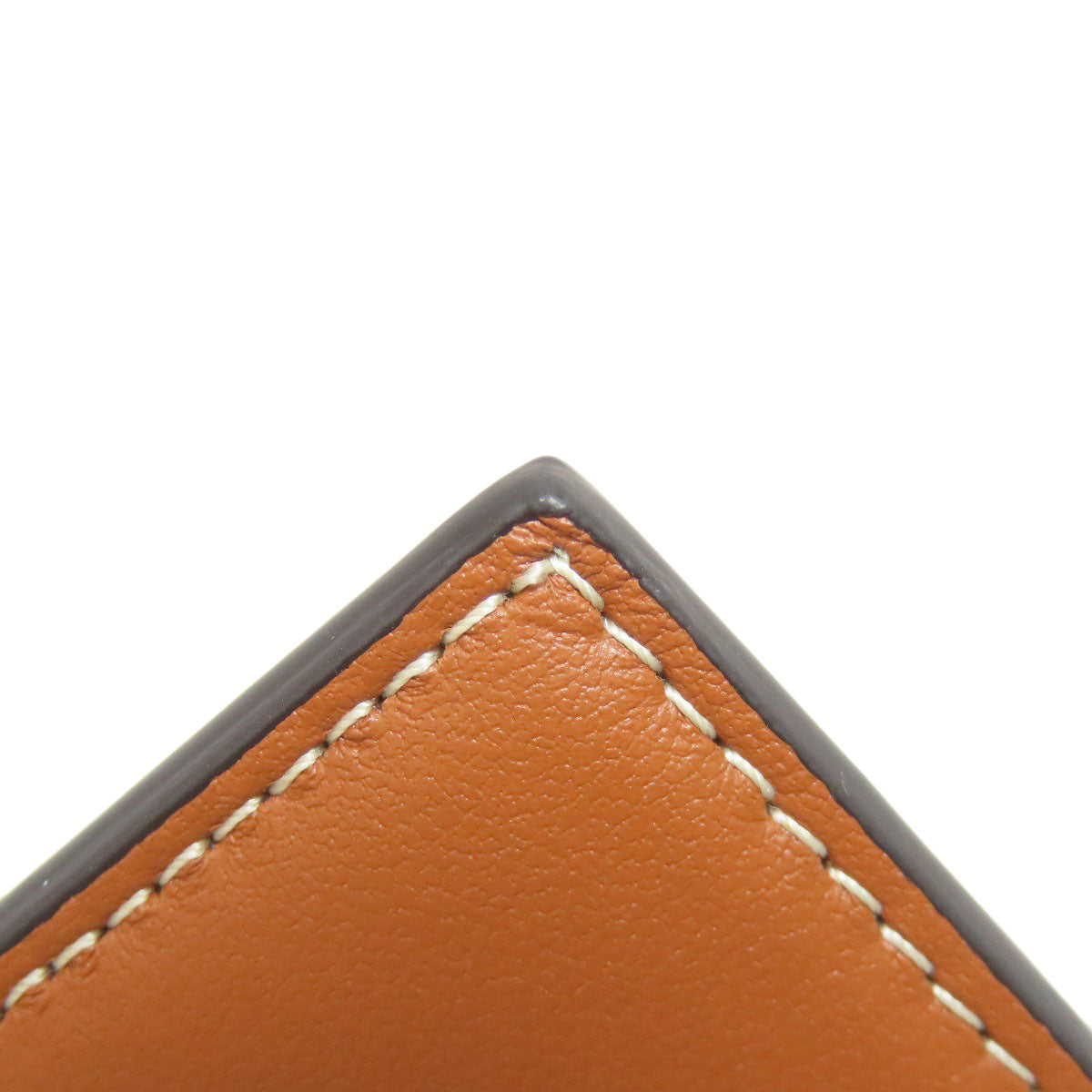CELINE Triomphe Card Case Leather Ladies [Used]