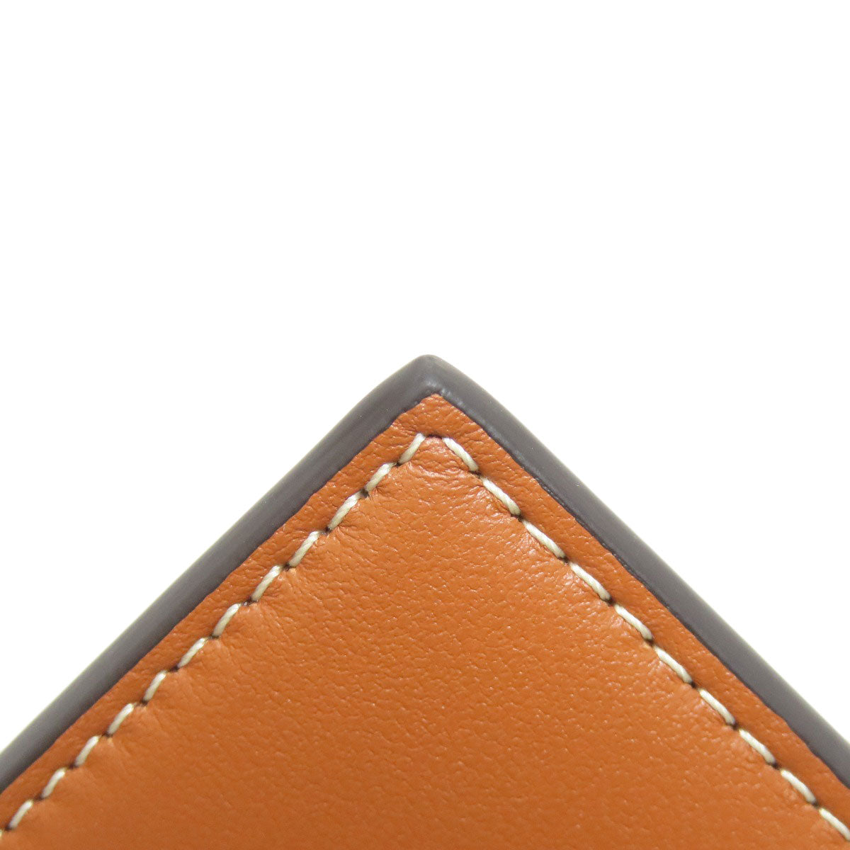 CELINE Triomphe Card Case Leather Ladies [Used]