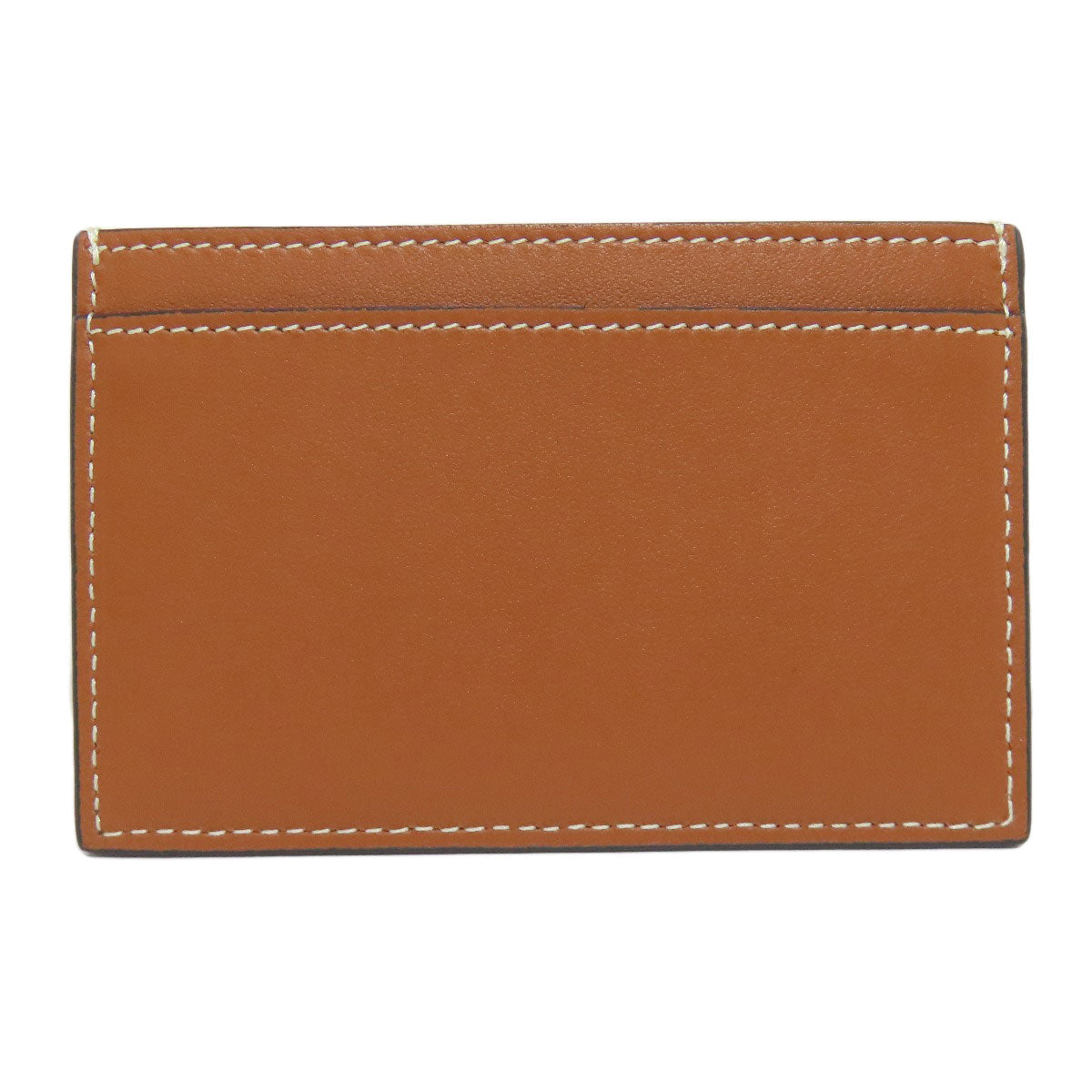 CELINE Triomphe Card Case Leather Ladies [Used]