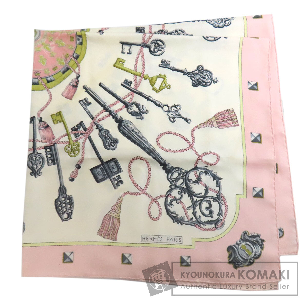 HERMES Carre90 Scarf Silk Ladies [Used]