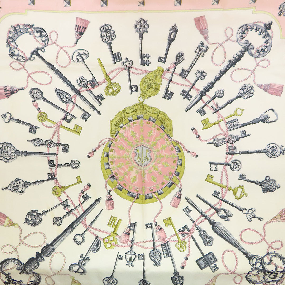 HERMES Carre90 Scarf Silk Ladies [Used]