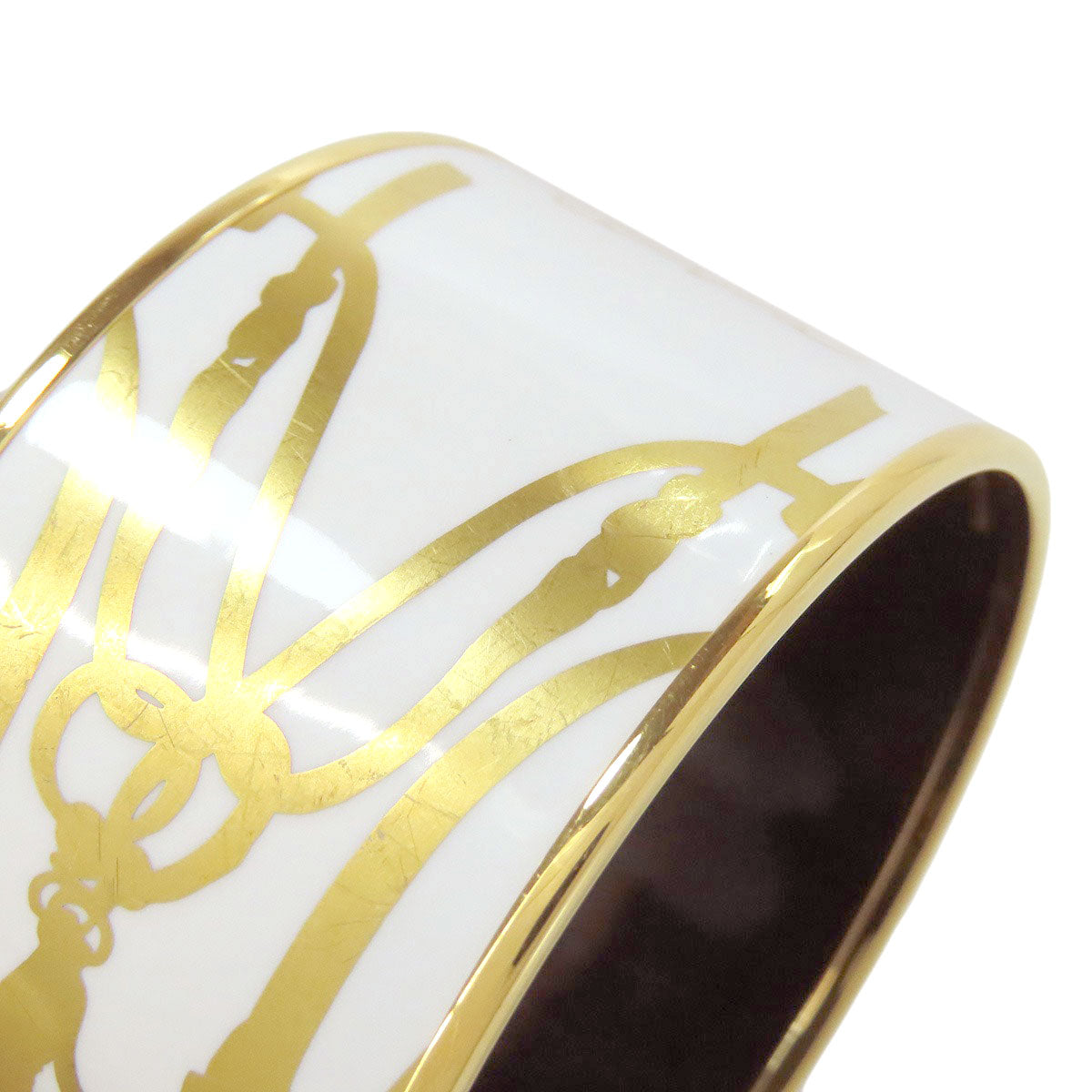 HERMES Bangle Bracelet Metal Ladies [Used]