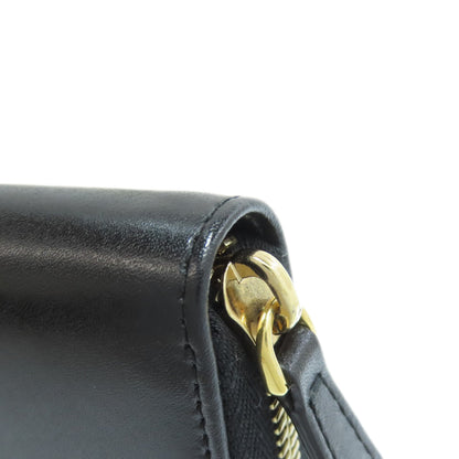 FENDI Zip Around Long wallet (with coin pocket) Leather Ladies [Used]