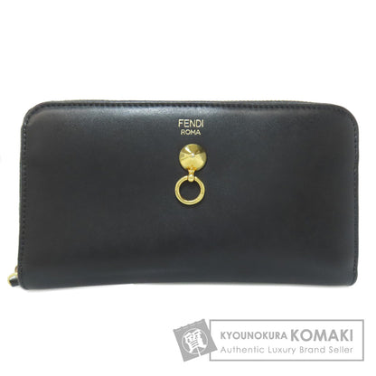 FENDI Zip Around Long wallet (with coin pocket) Leather Ladies [Used]