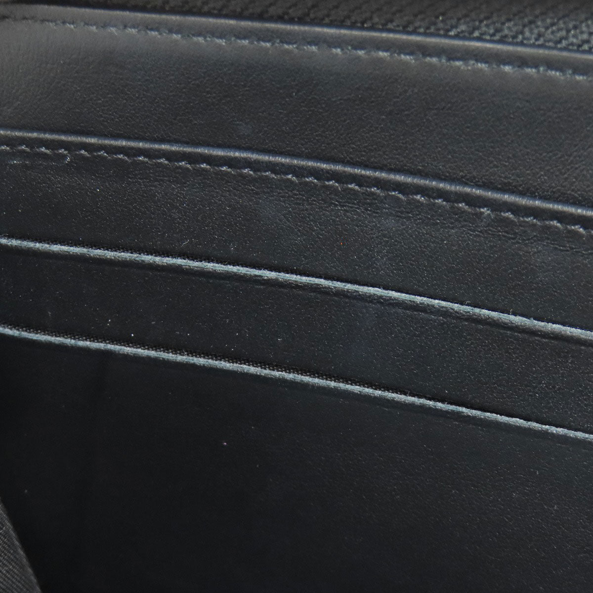 CHANEL Zip Around COCO Mark SilverHardware Long wallet (with coin pocket) Grained Calfskin Skin Ladies [Used]