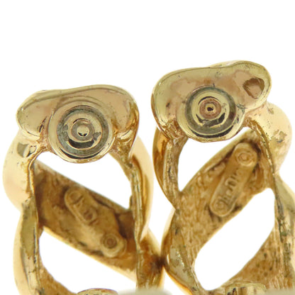 CHRISTIAN DIOR Twist Earring Metal Ladies [Used]