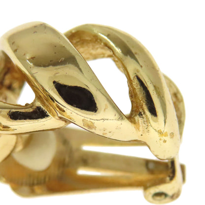 CHRISTIAN DIOR Twist Earring Metal Ladies [Used]