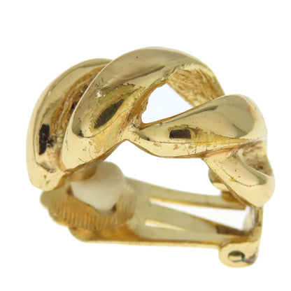 CHRISTIAN DIOR Twist Earring Metal Ladies [Used]