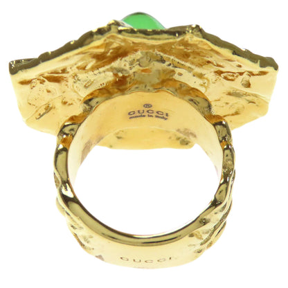 GUCCI Flower motif Ring Metal Ladies [Used]