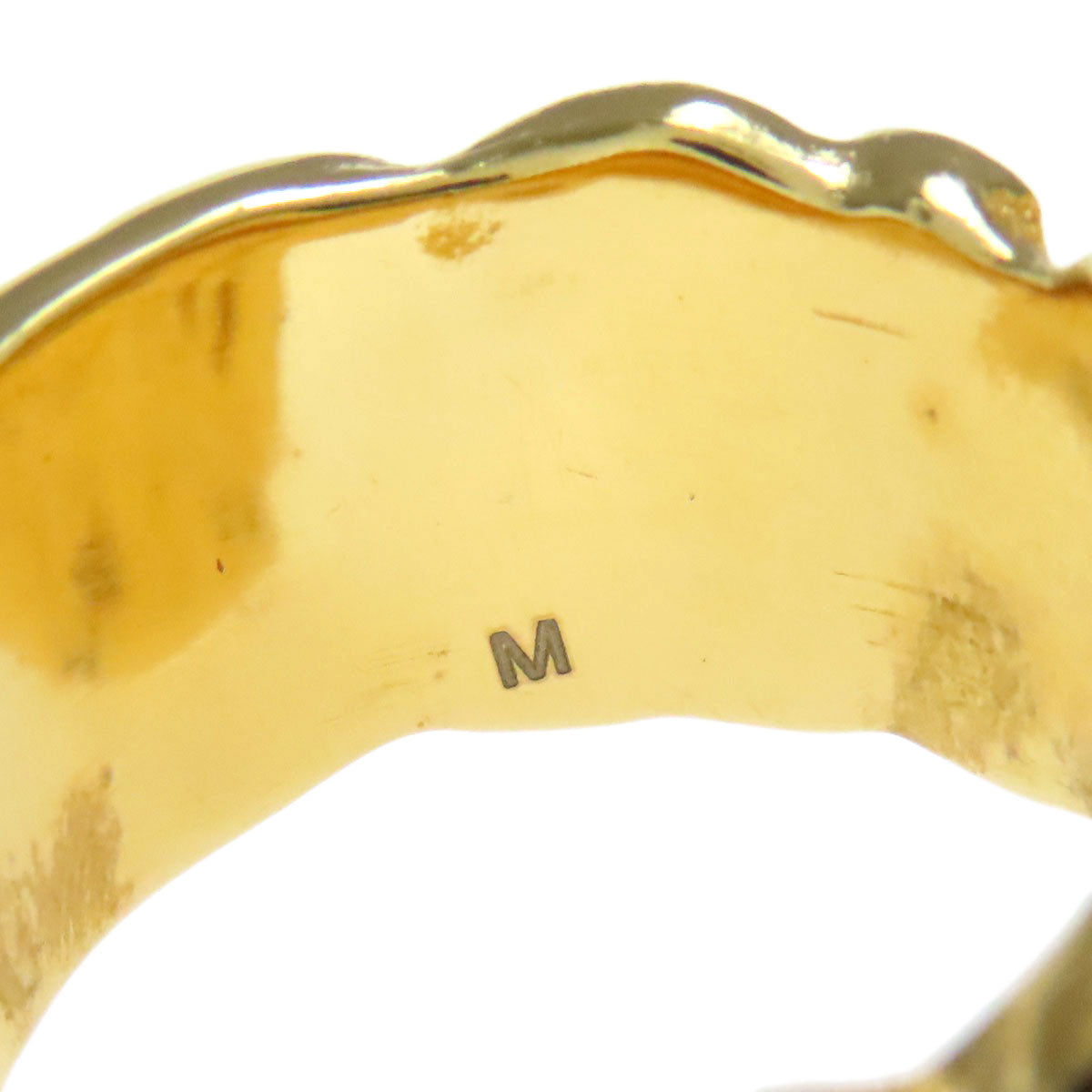 GUCCI Flower motif Ring Metal Ladies [Used]