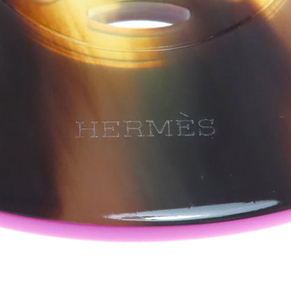 HERMES Lift GM Necklace Buffalo horn Ladies [Used]