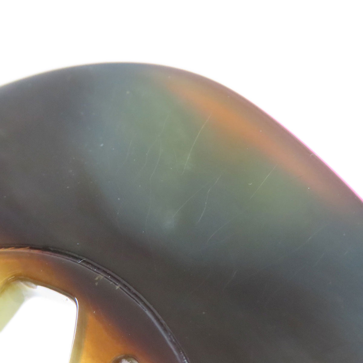 HERMES Lift GM Necklace Buffalo horn Ladies [Used]