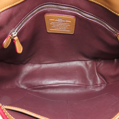 COACH 37905 one belt 2WAY Shoulder Bag Leather Ladies [Used]