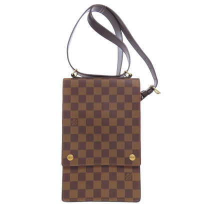 LOUIS VUITTON N45271 Portobello PM Shoulder Bag Damier canvas Ladies [Used]
