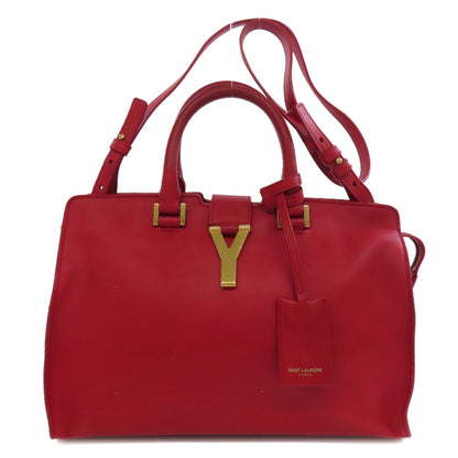 SAINT LAURENT Petit Cabas 2WAY Handbag Leather Ladies [Used]