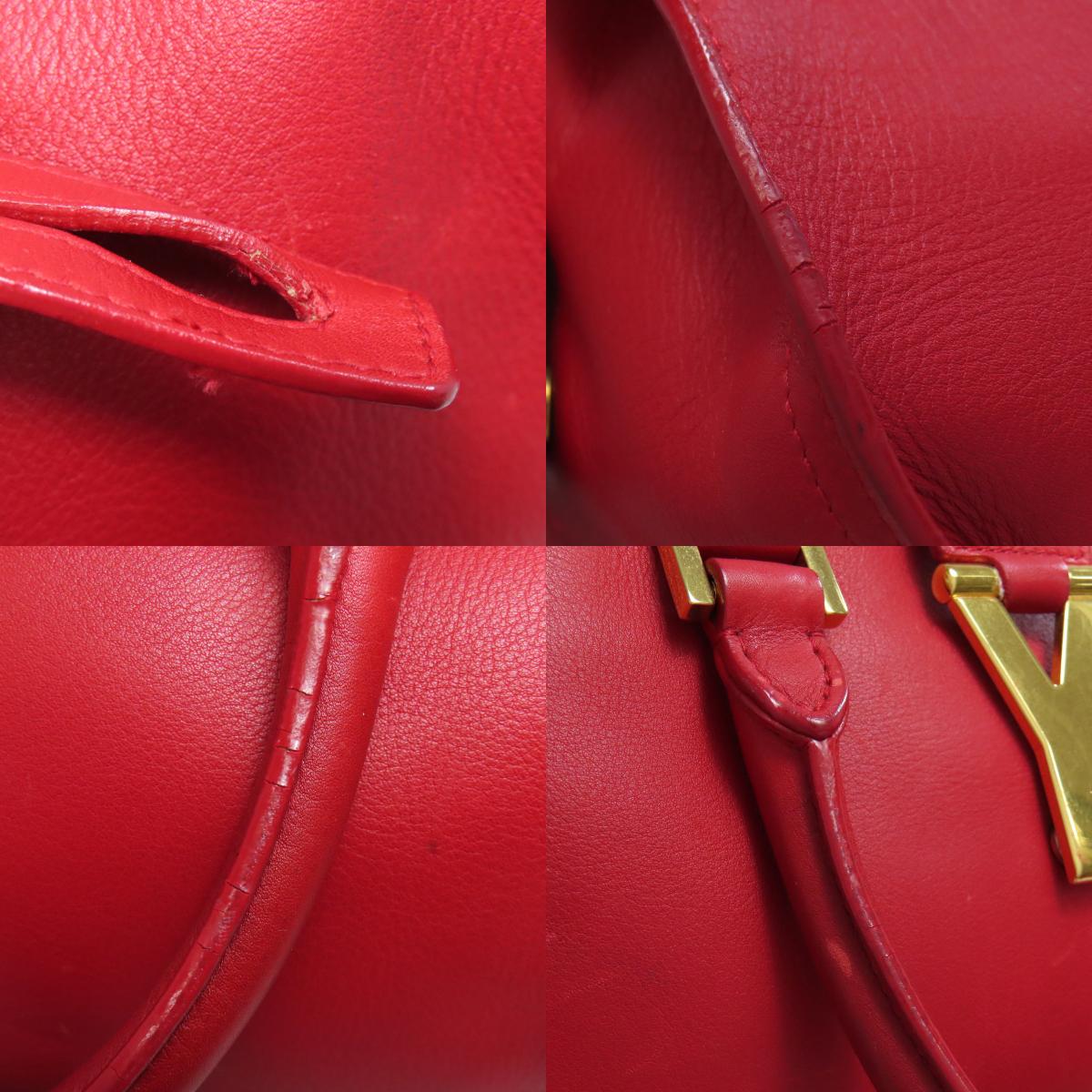 SAINT LAURENT Petit Cabas 2WAY Handbag Leather Ladies [Used]