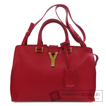 SAINT LAURENT Petit Cabas 2WAY Handbag Leather Ladies [Used]