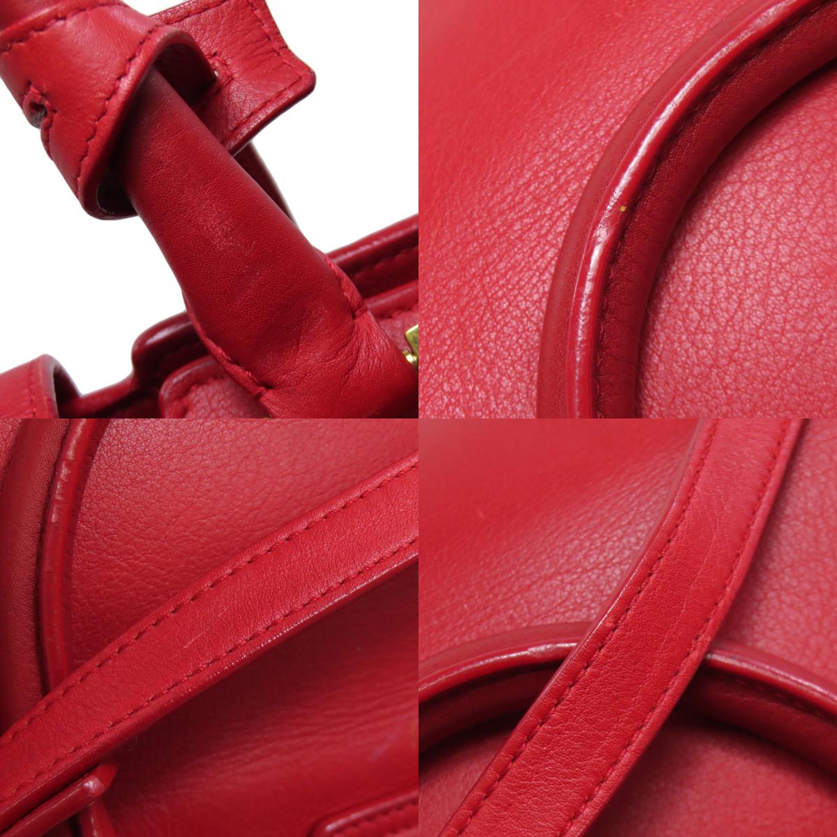 SAINT LAURENT Petit Cabas 2WAY Handbag Leather Ladies [Used]
