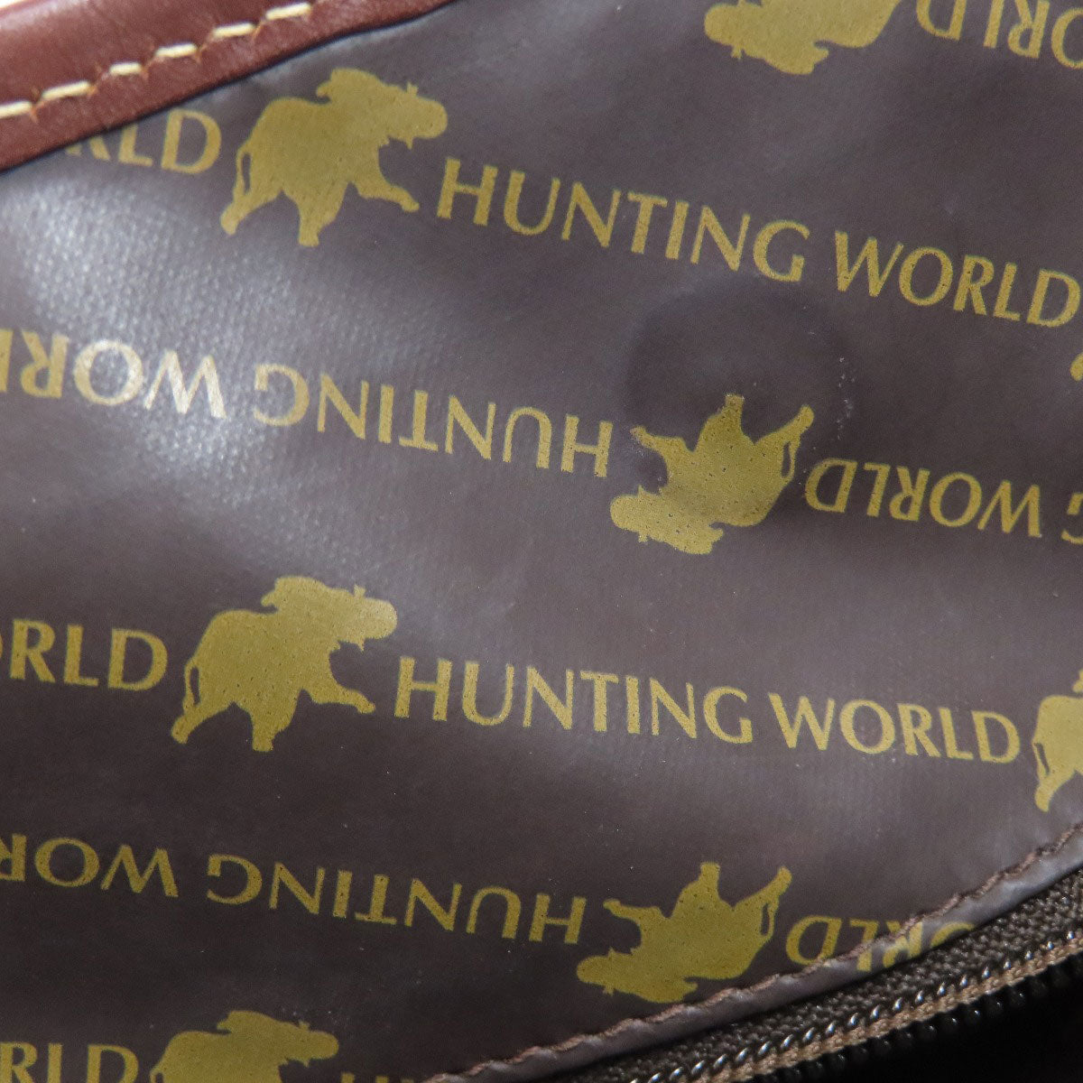HUNTING WORLD logo Tote Bag Canvas Ladies [Used]