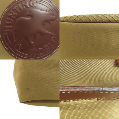 HUNTING WORLD logo Tote Bag Canvas Ladies [Used]