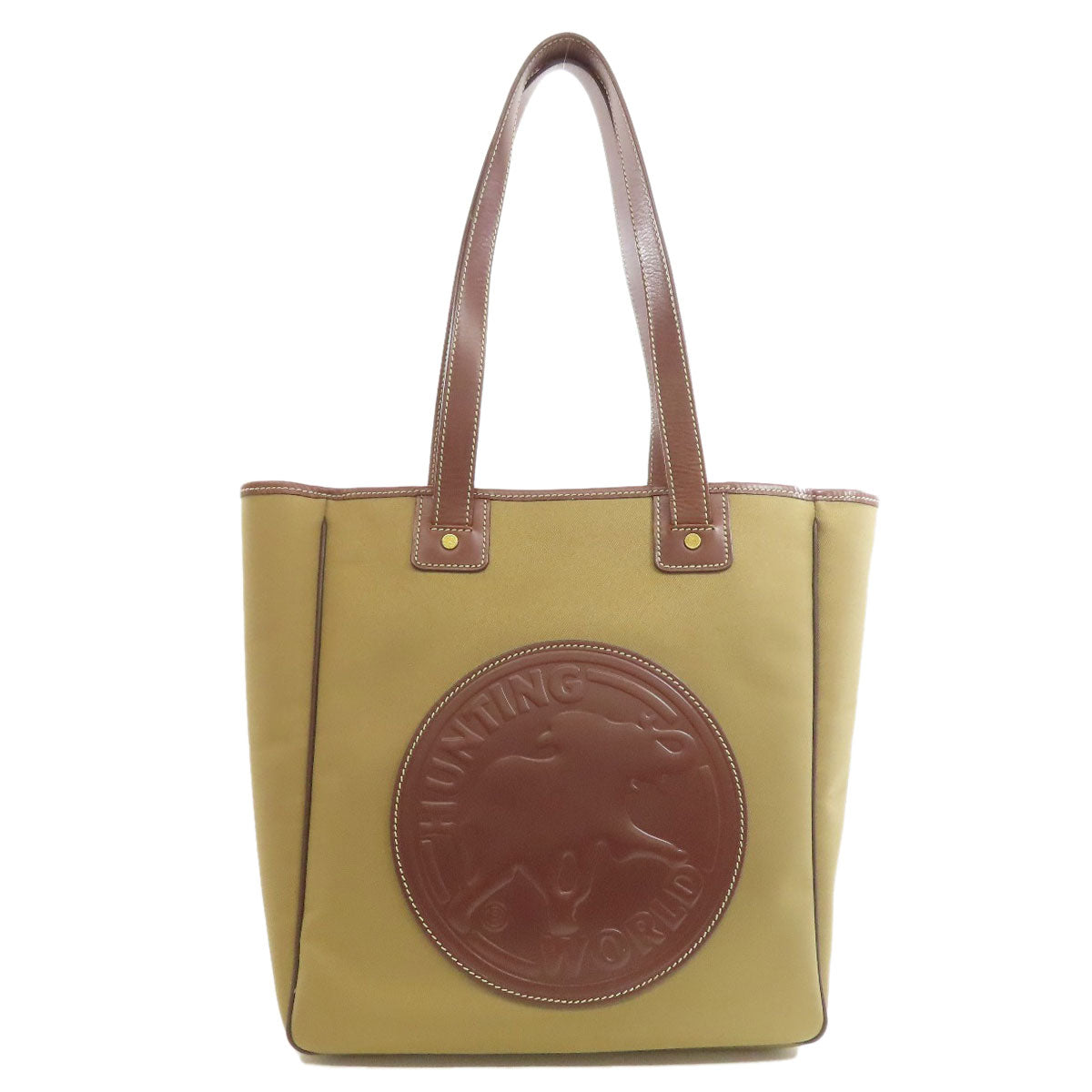 HUNTING WORLD logo Tote Bag Canvas Ladies [Used]